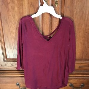 3/4 length sleeve shirt